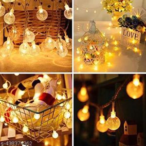 10 LED Crystal Bubble Ball String Fairy Lights for