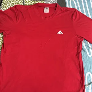 Red adidas T Shirt