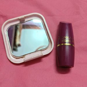 Huda beauty Lipstick With Pocket Mirror