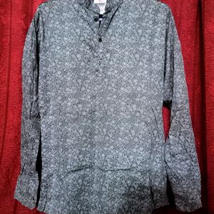 Abstract Design Kurta Shirt