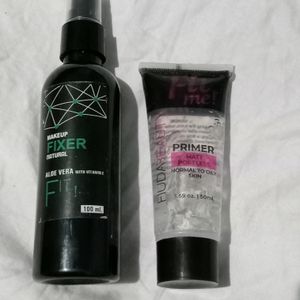 Face Primer & Makeup Fixer Sprey