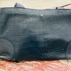 Hidesign Handbag Navy Blue