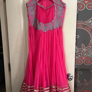 Pink Designer Gown