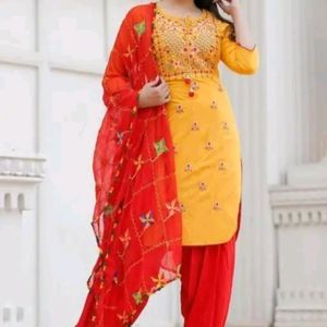 Daily  Wear Patiyala  Salvar Suits