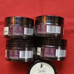 Combo Of 5 Pilgrim Red Vine Face Cream