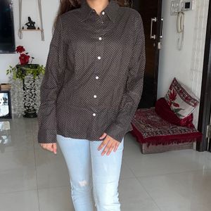 Gina Benotti Coffe Brown Shirt - S/M