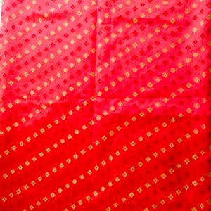 Red Casual Saree (Women's)