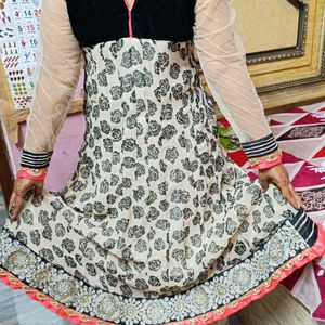 Anarkali With Dupatta