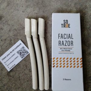 Facial Razor,Pack Of 3 Razor