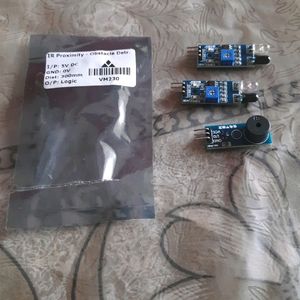 2 Arduino, 3 RFID,breadboard,detector