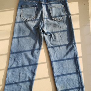 Vintage Straight Fit Denim For Women