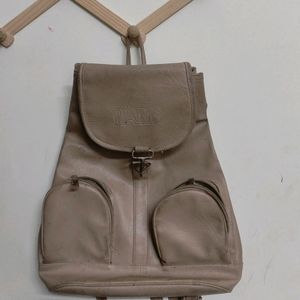 Beige Small Tuition Bag