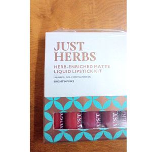 Just Herbs Liquid lipstick kit 💗