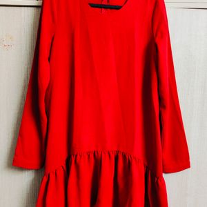 Zara Beautiful Red Dress (S/34)