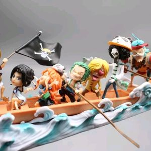 The Straw Hat Pirates Bust Dragon Boat Scene