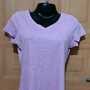 Light Purple Shimmer Top.