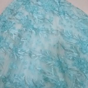 Gown Blue In New Condition