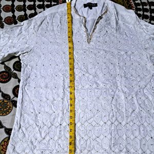 Branded Party Wear Sequence Kurta.