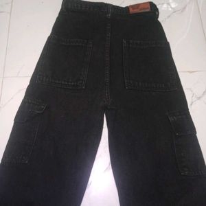 Black Straight Jeans