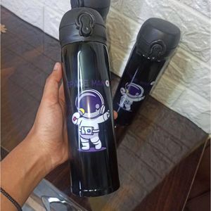 Space Theme Stainless Steel Bottle