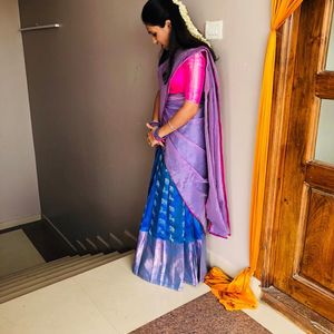 silk half saree