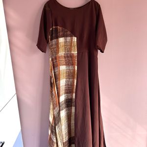 Crepe Ethnic Dress