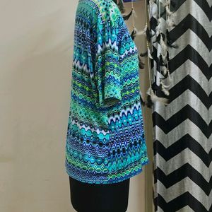 Plus Size Multi Colour Top