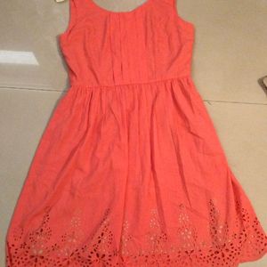 Allen Solly Cutwork Dress