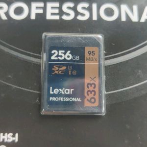 Lexar Professional 633x 256 GB SDXC UHS-I Card