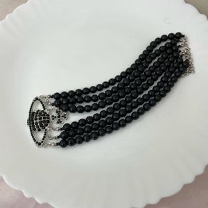 Vivienne Westwood Black Choker Necklace