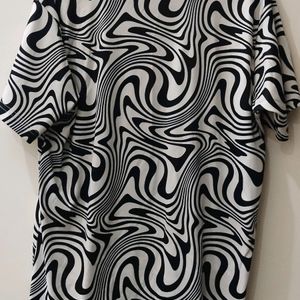 Zebra Print T shirt