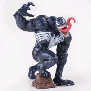 Pi² The Black Spiderman Venom Figure Toy(Black)