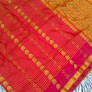 pure Kanchi pattu saree