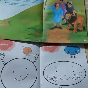 Children Story and Shape Books