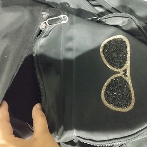 Women's Black Backpack
