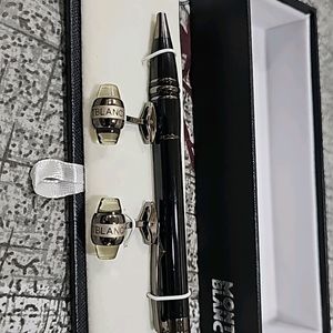 Exotic Mont Blank Pen & Cufflink Gift Set