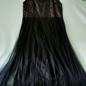 Black Wedding party Wear Gown Size issue