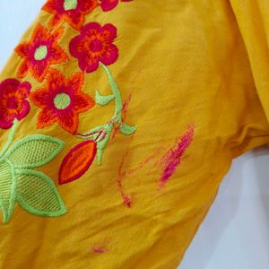 Mustard Kurti