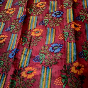 Chanderi Silk New Material 3.9 Metres