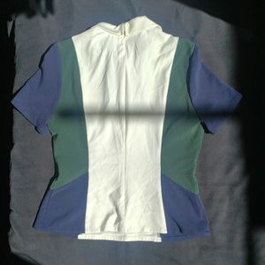 Color-Block Polo Shirt