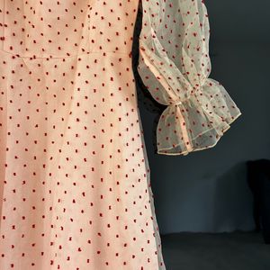 Polka Dot a Midi Dress