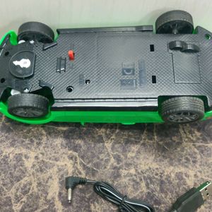 Green Colour Remote Car For Kids  Good Working