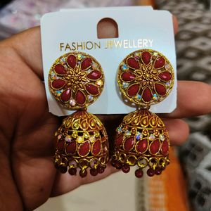 Colourful Jhumka