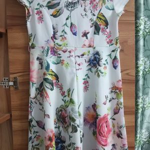 Price Drop For Casual Multi Color Floral Dress