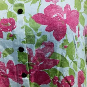 Floral Button Detail Kurta💕✨