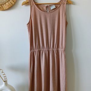 Vero Moda Aesthetic Blush Nude Dress