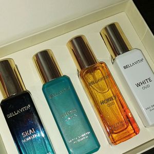 Bellavita Unisex Gift Set Pack Of 4