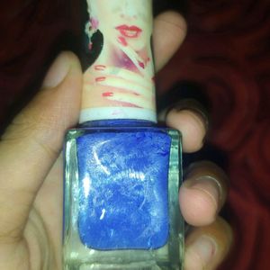 Blue Nail Paint