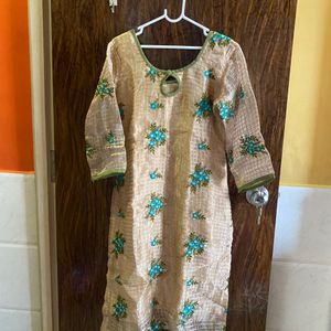 40 Bust Chanderi Kurta