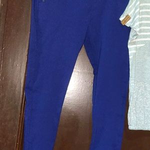 Women Pants/ Jeggings Indigo Blue